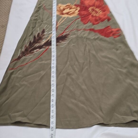 DKLA Vintage Casual Green Sheath Dress with Long Sleeves Small - Picture 7 of 8